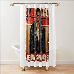 Deion Sanders Retro Shower Curtain