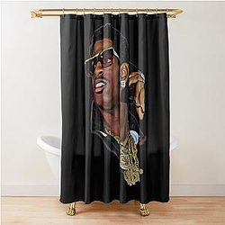 Deion Sanders Prime Time Shower Curtain