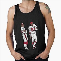 Deion Sanders and Jerry Rice Comic Vintage Tank Top