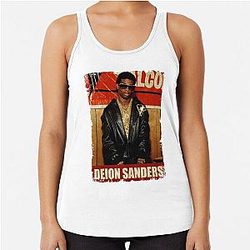 Deion Sanders Retro Racerback Tank Top