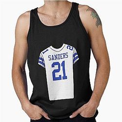 Deion Sanders Jersey Tank Top