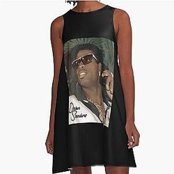 Vintage Deion Sanders A-Line Dress