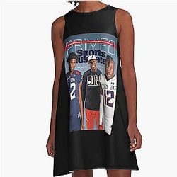 Deion Sanders Coach Primed - Jackson A Line Dress