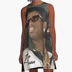 Vintage Deion Sanders Essential. A-Line Dress