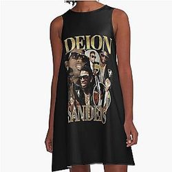 Deion Sanders A-Line Dress