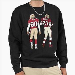 Deion Sanders Jerry Rice Sweatshirt