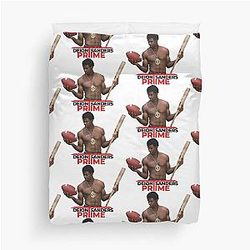 Deion Sanders Prime Time Duvet Cover