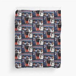 Deion Sanders Coach Primed Jackson Duvet Cover