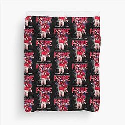 Deion Sanders San Francisco 49ers Duvet Cover