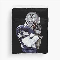 Deion Sanders vintage Duvet Cover