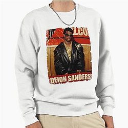 Deion Sanders Retro Pullover Sweatshirt