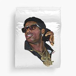 Deion Sanders Prime Time Duvet Cover