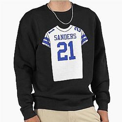 Deion Sanders Jersey Pullover Sweatshirt