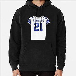 Deion Sanders Jersey Pullover Hoodie