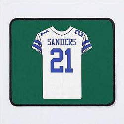 Deion Sanders Jersey Mouse Pad