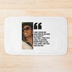 Deion Sanders Quotes Bath Mat