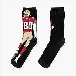 Deion Sanders Jerry Rice Socks