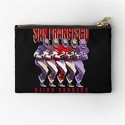 Deion Sanders San Francisco 49ers Zipper Pouch