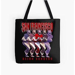 Deion Sanders San Francisco 49ers Tote Bag
