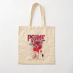Vintage Deion Sanders San Francisco 49ers Cotton Tote Bag