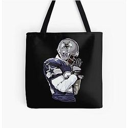 Deion Sanders vintage All Over Print Tote Bag