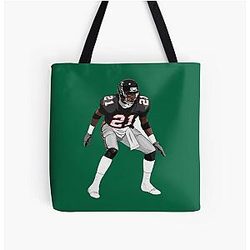 Deion Sanders All Over Print Tote Bag