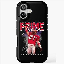 Deion Sanders San Francisco 49ers iPhone Tough Case