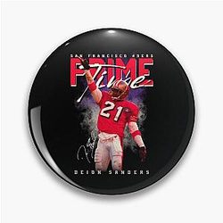 Vintage Deion Sanders San Francisco 49ers 64 Pin