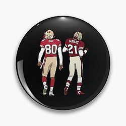 Deion Sanders Jerry Rice Pin
