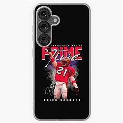 Vintage Deion Sanders San Francisco 49ers Aesthetically 64 Samsung Galaxy Soft Case