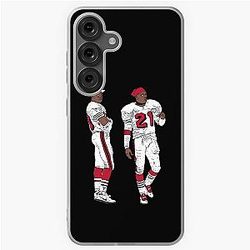 Deion Sanders Jerry Rice Comic Vintage Samsung Galaxy Soft Case