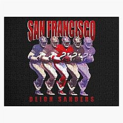 Deion Sanders San Francisco 49ers Jigsaw Puzzle