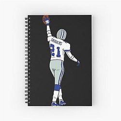 Deion Sanders Spiral Notebook