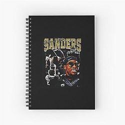 Deion Sanders and Shedeur Sanders Spiral Notebook