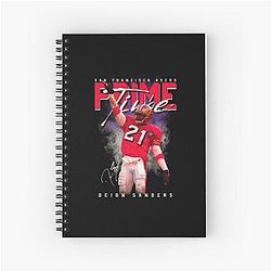 Vintage Deion Sanders San Francisco 49ers Notebook