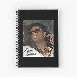 Vintage Deion Sanders Spiral Notebook