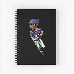 Deion Sanders Spiral Notebook