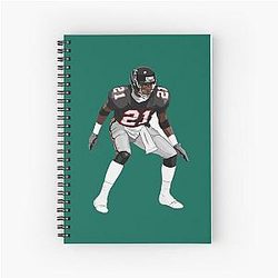 Deion Sanders Spiral Notebook