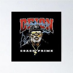 Deion Sanders Coach Poster