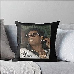 Vintage Deion Sanders Throw Pillow