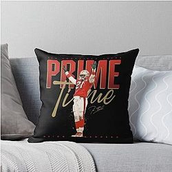Deion Sanders Primetime Throw Pillow