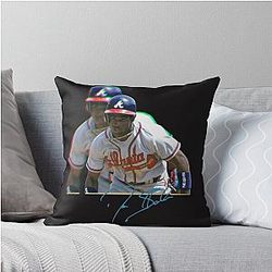 Deion Sanders 90's Retro Throw Pillow