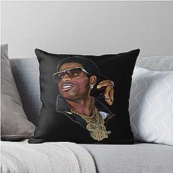 Deion Sanders Prime Time Throw Pillow becomes: