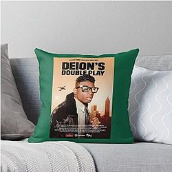 Deion Sanders Throw Pillow