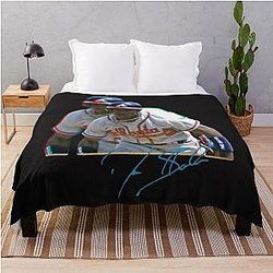 Deion Sanders 90s Retro Throw Blanket
