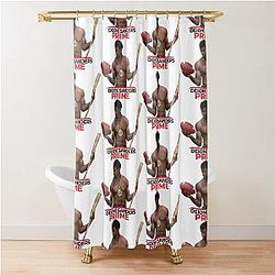 Deion Sanders Prime Time Shower Curtain