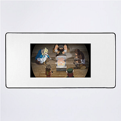 Delicious in Dungeon features eating dungeon monsters Delicious In Dungeon Mouse Pads