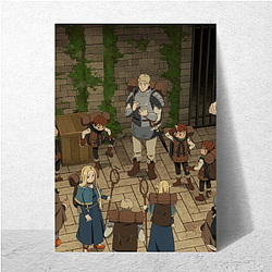 Delicious in Dungeon was animated by Studio Trigger Delicious In Dungeon Posters