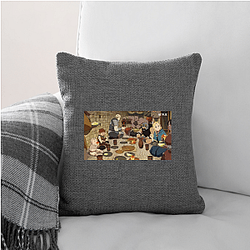 Delicious in Dungeon blends fantasy with cooking Delicious In Dungeon Pillows Cover