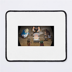 Delicious in Dungeon features eating dungeon monsters Delicious In Dungeon Mouse Pads